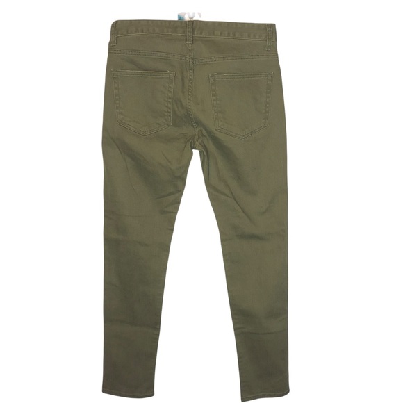 Fashion Nova jeans size 30 Olive Green Straight leg Jeans - Picture 4 of 6